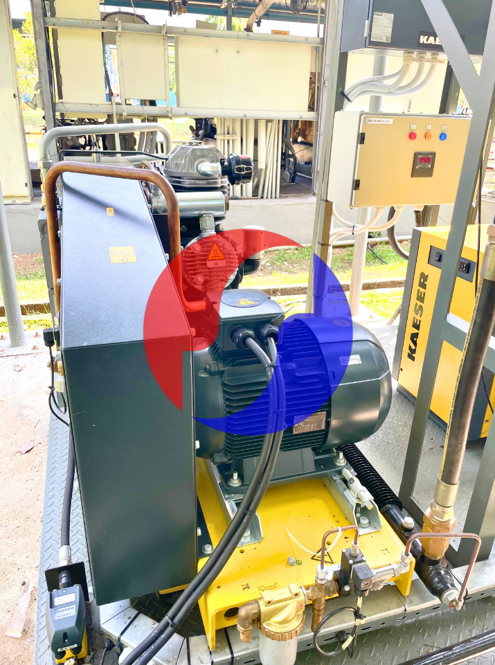 Air Compressor Set Installation - Image 3